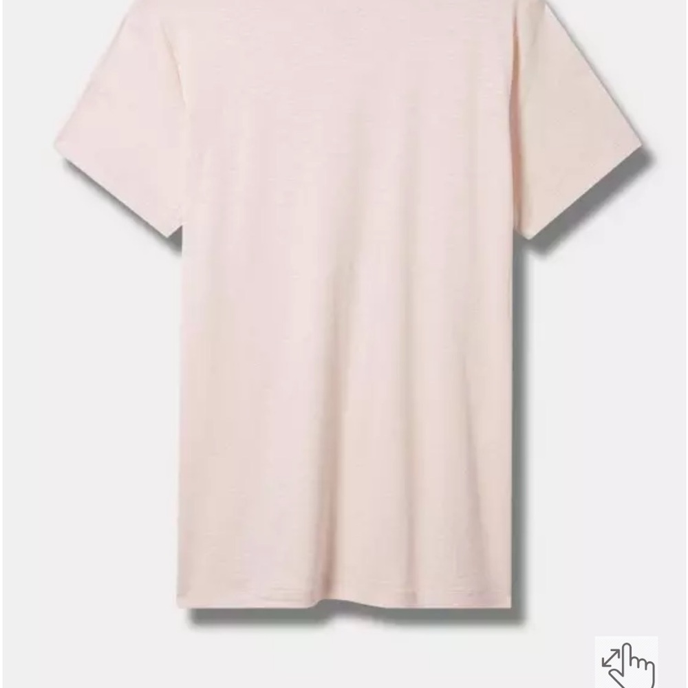 NWT Torrid Light Pink Graphic Tee - Picture 4 of 7